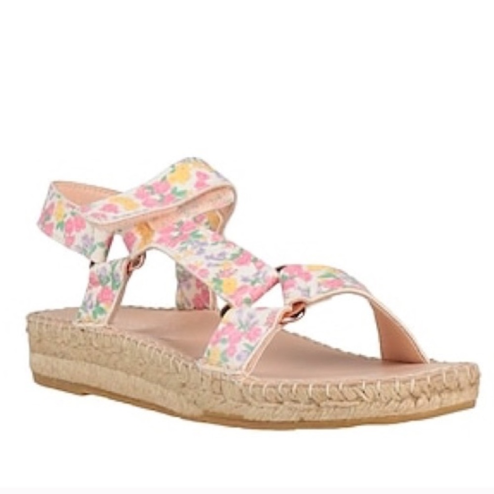 LoveShackFancy x‎ Manebi Floral Espadrille Strappy Hiking Sandals 41